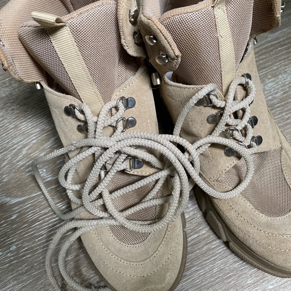 Beige Hiking Boots - Picture 7 of 8